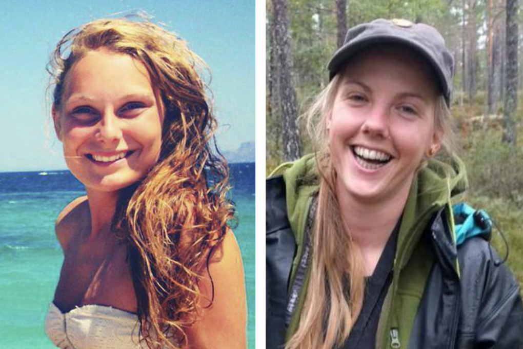 Louisa Vesterager Jespersen (left), 24, of Denmark, and Maren Ueland, 28, of Norway, were found stabbed to death in Morocco. Photos: Facebook/Reuters