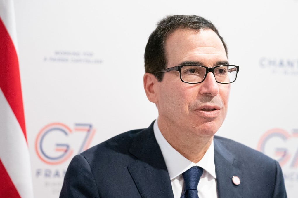 US Treasury Secretary Steven Mnuchin said face-to-face talks were possible. Photo: Bloomberg