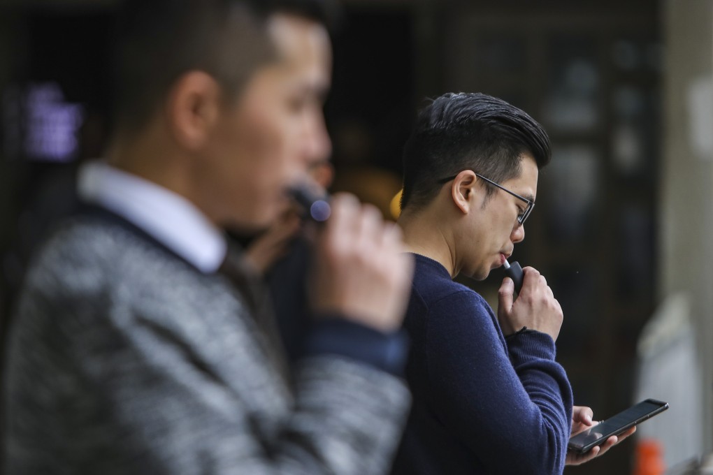 Adult smokers should have the right to choose from products that are clearly better for them than traditional cigarettes. A bill to amend the Smoking Ordinance targeting new tobacco products like e-cigarettes was submitted to the Legislative Council in February. Photo: Winson Wong