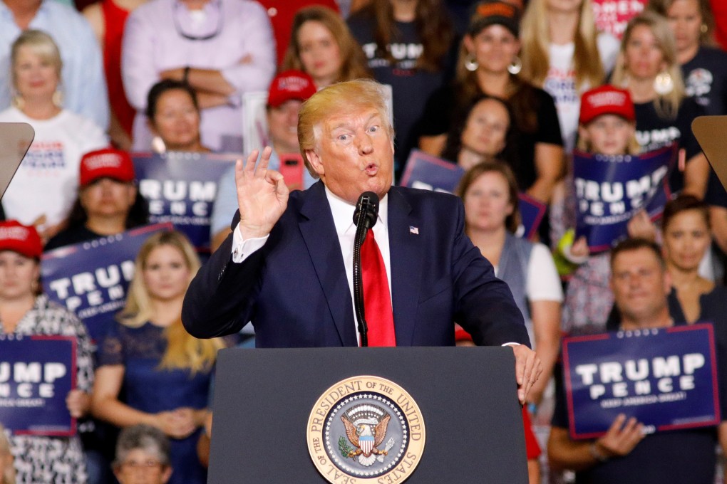 Donald Trump tries to distance himself from ‘Send her back’ chant at ...