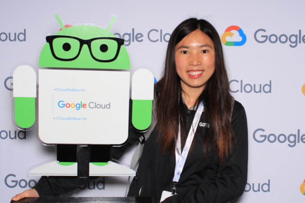 Sun Ling works as a contract software engineer at Google in New York. Photo: Sun Ling