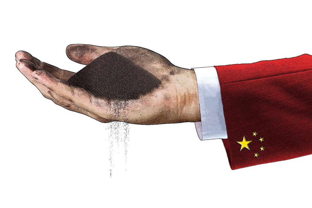 China has been investing heavily on facilities to do the bulk of the dirty and environmentally damaging mining and ore processing work for the world. Illustration: SCMP
