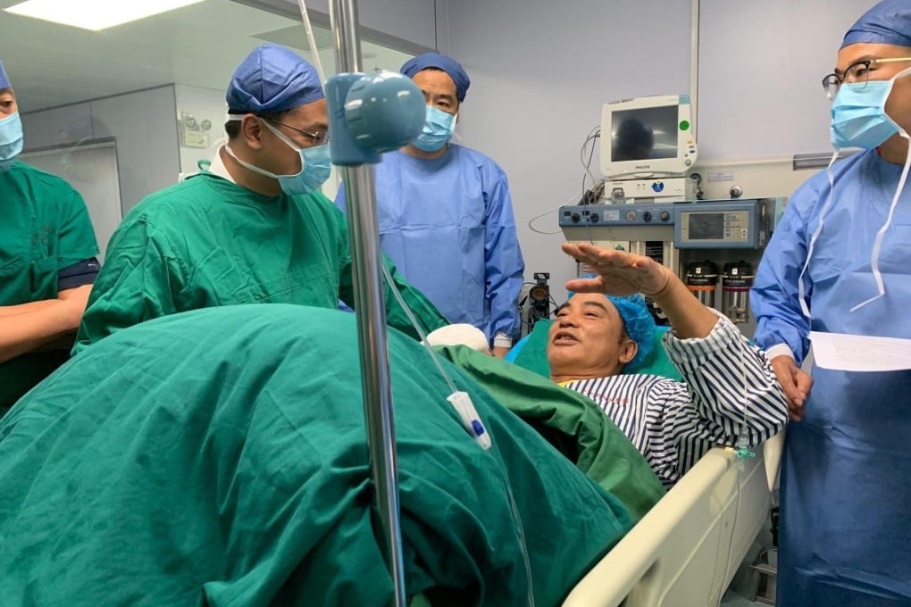 Surgery to treat knife wounds to Yam’s stomach and arm was successful, his manager said. Photo: Handout