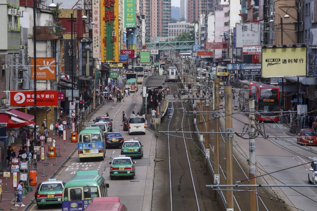 Yuen Long returns to normal on Tuesday after becoming a ghost town a day before. Photo: K. Y. Cheng