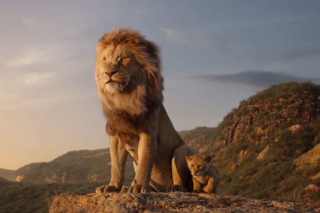 A still from The Lion King, directed by Jon Favreau and voiced by, among others, Chiwetel Ejiofor, James Earl Jones and Beyoncé. Image: Disney