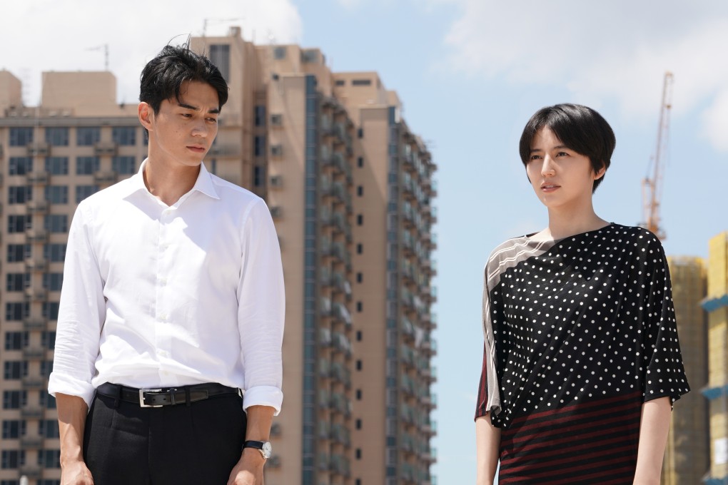 Masahiro Higashide (left) and Masami Nagasawa in a still from The Confidence Man JP: The Movie (category IIA; Japanese), shot in Hong Kong. Directed by Ryo Tanaka, the film co-stars Fumiyo Kohinata.