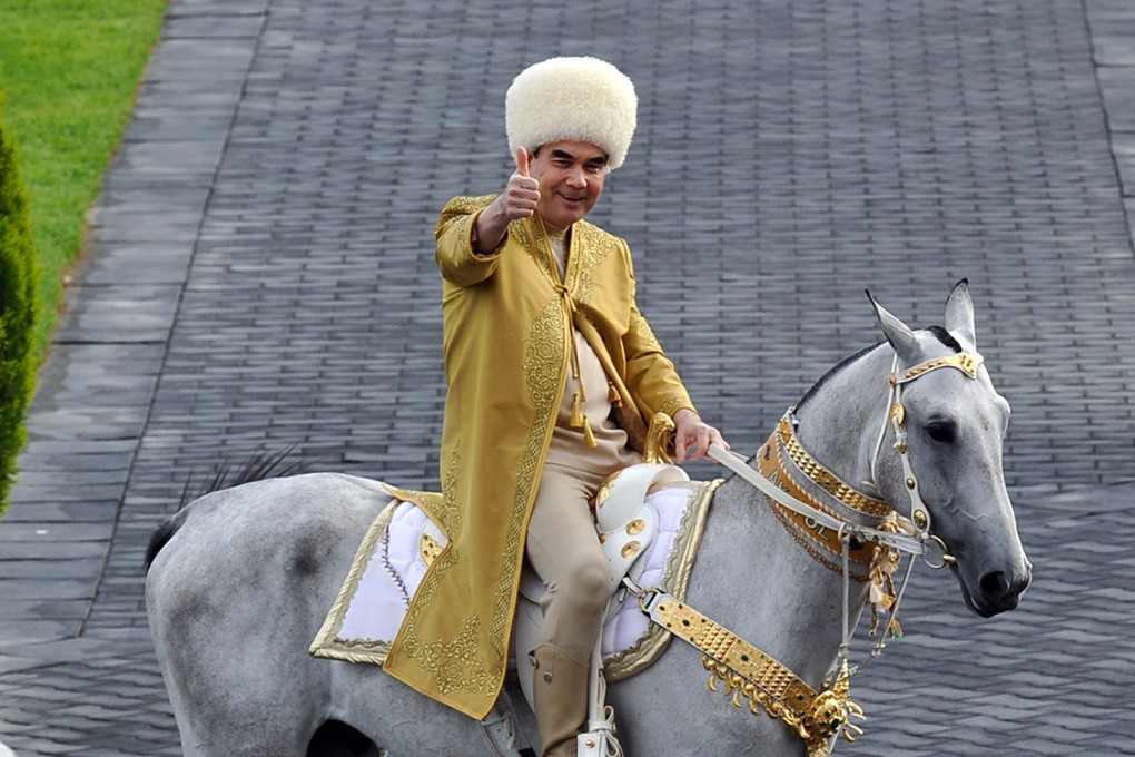 Turkmenistan’s President Gurbanguly Berdymukhamedov. File photo: AFP