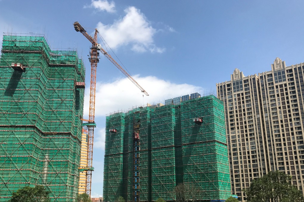 Properties under construction in Huizhou in China's Guangdong province. Photo: Reuters
