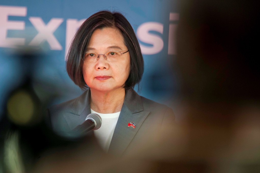 Taiwan's President Tsai Ing-wen has taken advantage of the discontent in Hong Kong to boost her standing among independence-minded voters. Photo: EPA