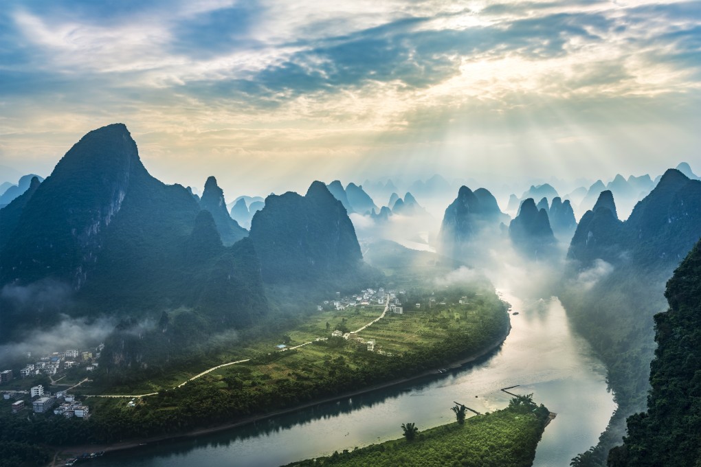 Guangxi province is abbreviated to the character for Gui, referencing the otherworldly beauty of Guilin. Photo: Shutterstock