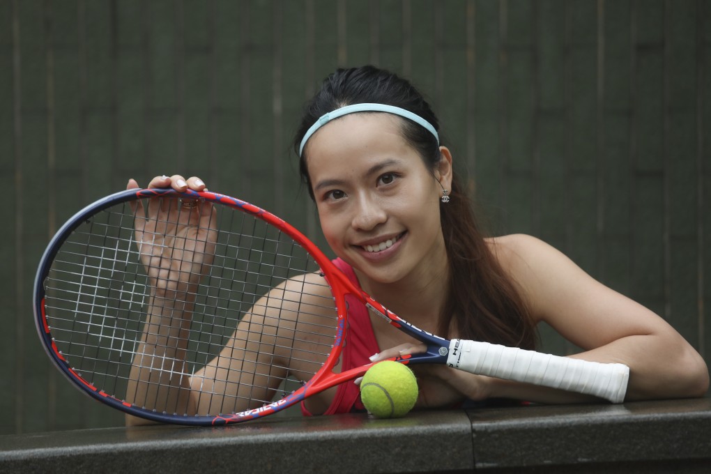 Venise Chan Wing-yau was number 2 in Asia as a junior tennis player. She talks about how fitness keeps her on track after an injury put her out of professional tennis. Photo: Xiaomei Chen