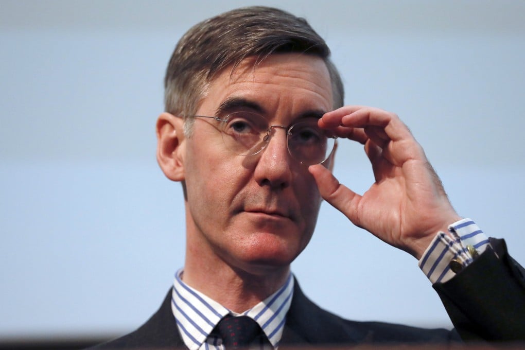 Conservative Party lawmaker Jacob Rees-Mogg is nicknamed ‘the honourable member for the 18th century’ because of his formal dress. Photo: AP