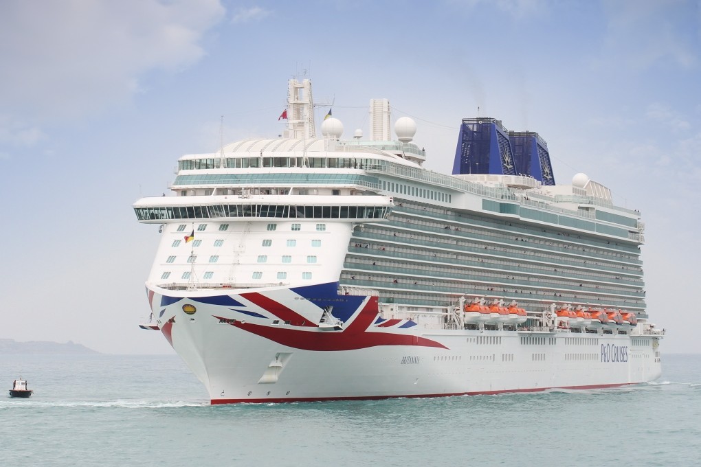 The late-night fight in the buffet area aboard P&O’s Britannia left a member of staff injured as they tried to intervene while onlookers fled in fear Photo: Shutterstock