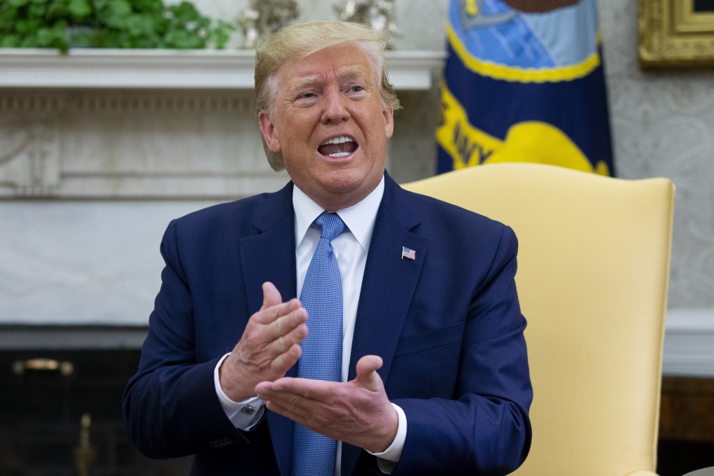 US President Donald Trump recently said that China’s president has been “very responsible” in how he has responded to Hong Kong’s protests, and expressed hope that Xi Jinping will continue to “do the right thing”. Photo: Bloomberg