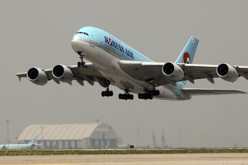 Korean Air is also considering cutting the number of flights between Japan and South Korea. Photo: AP
