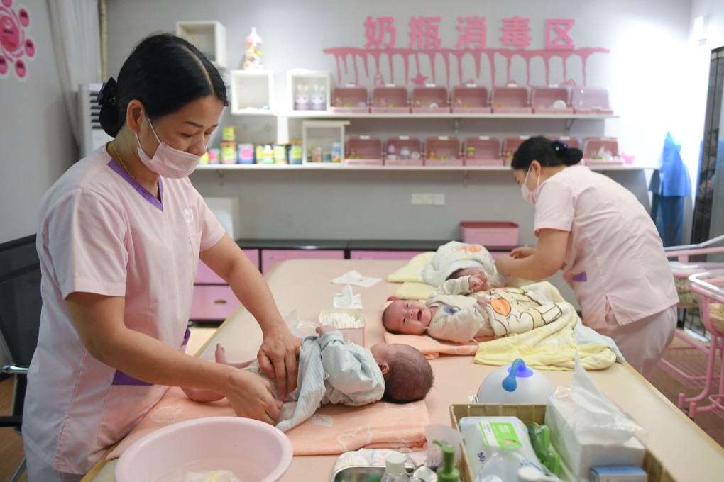 In 2018, Chinese families had the fewest babies since 1961, government statistics showed. Photo: Xinhua