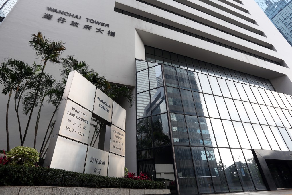 Chan Wing-kai was jailed for nearly four years at District Court in Wan Chai on Monday. Photo: Nora Tam