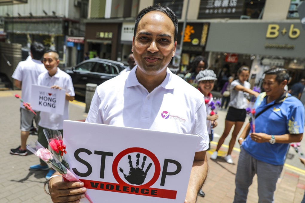 Community leader Jimmy Singh Baljinder appeals to the public not to stereotype others. Photo: May Tse