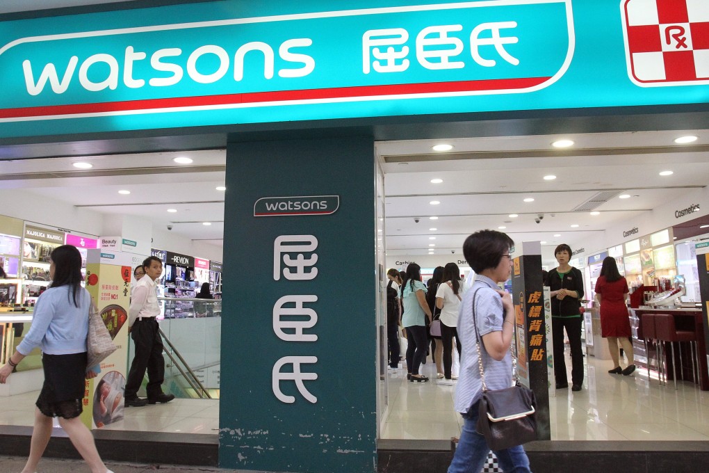 Watsons is one of the most instantly recognisable brands in Hong Kong, with a shop on just about every street. Photo: May Tse