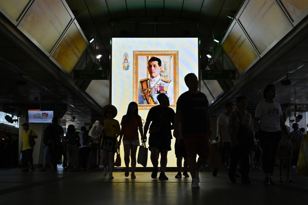 A city commuter railway station in Bangkok. Thailand’s King Maha Vajiralongkorn has been listed as the world’s richest monarch. Photo: AFP