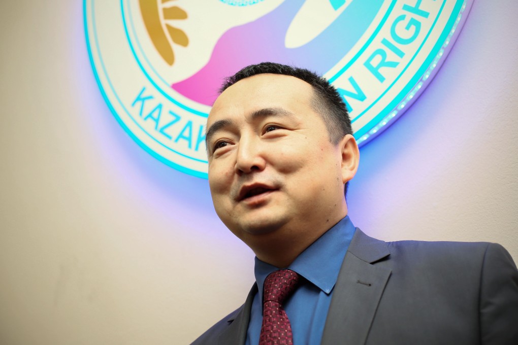 Serikjan Bilash was detained after calling for an informational “jihad” to oppose Chinese pressure on minorities in Xinjiang. Photo: AFP