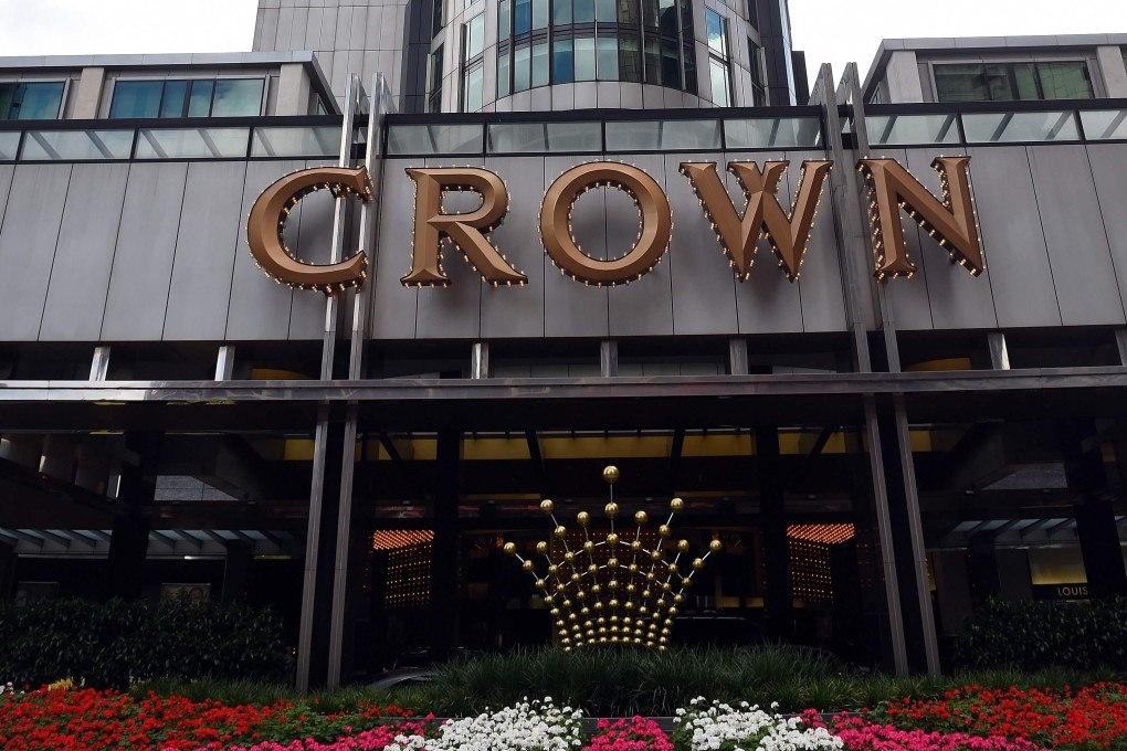 A view of the Crown casino in Melbourne. Photo: AFP