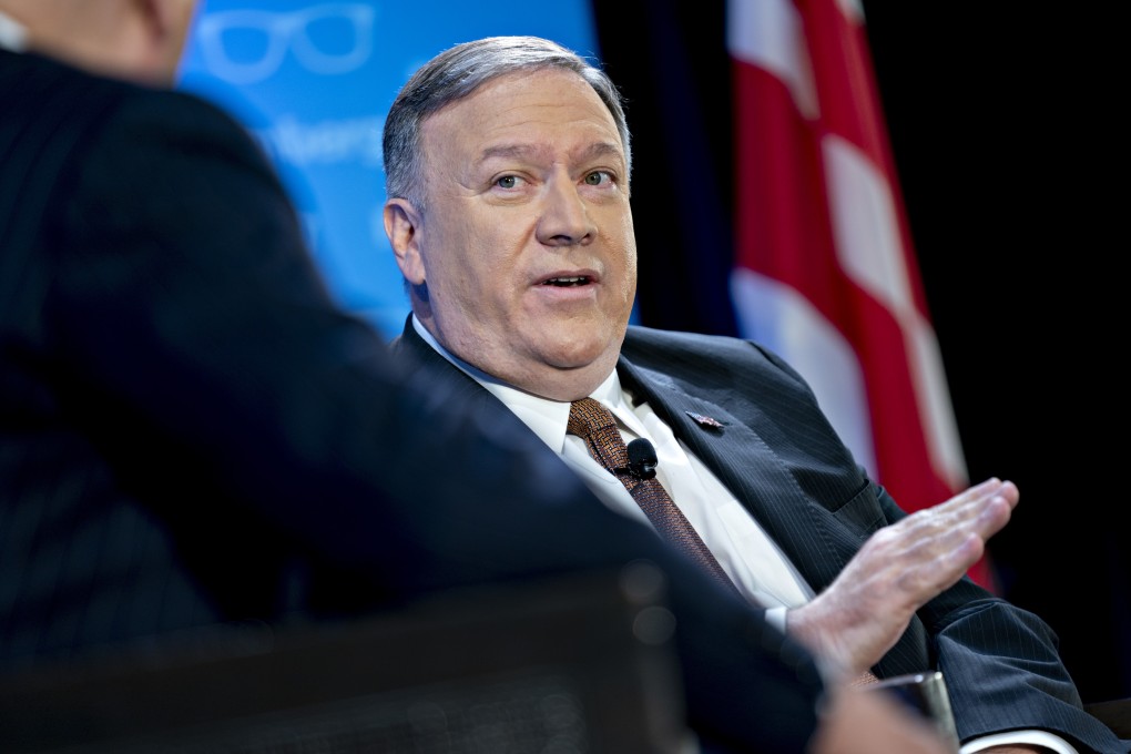 Mike Pompeo was due to meet Chinese foreign minister Wang Yi on Wednesday. Photo: Bloomberg