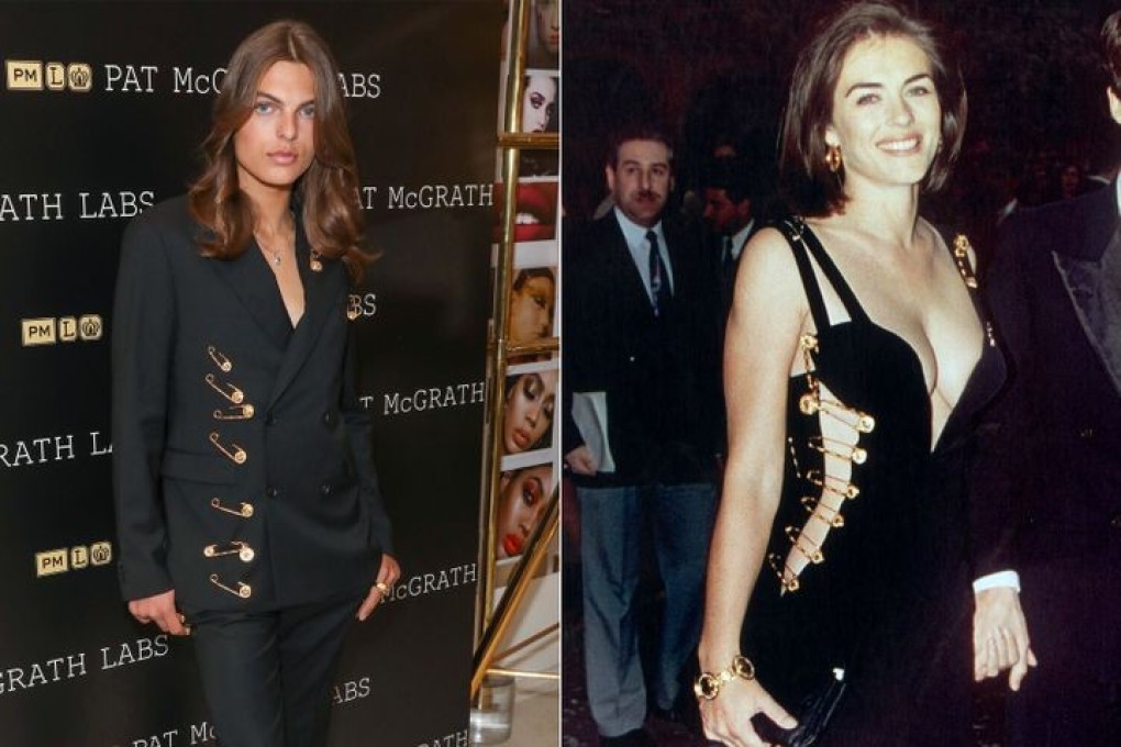 Elizabeth Hurley's son pays homage to dress that made his supermodel mother  a global star | South China Morning Post