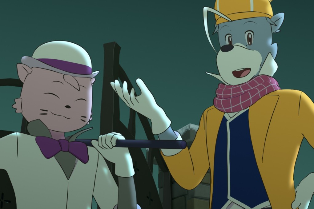 Sherlock Holmes (right) and Dr Watson in a still from The Great Detective Sherlock Holmes – The Greatest Jail Breaker (category I; Cantonese), directed by Toe Yuen and Matthew Chow and voiced by Ken Wong, Monte Cho, and Stephen Au.