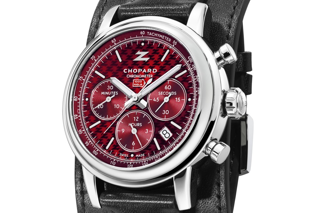 The Classic Chronograph Zagato 100th Anniversary edition from Chopard’s Mille Miglia line.