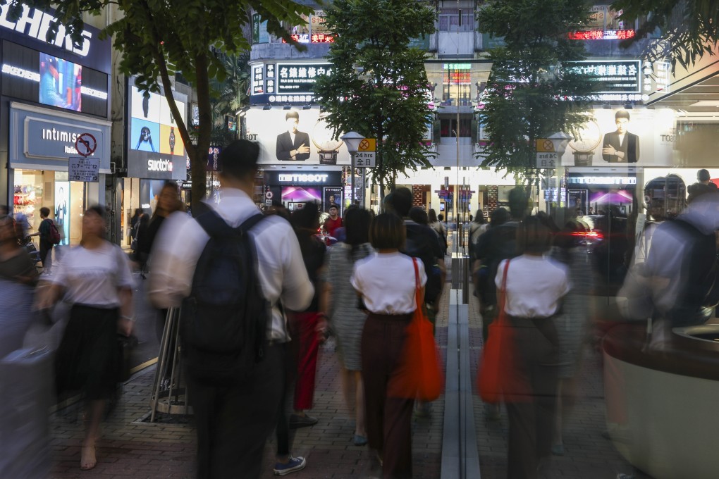 Shoppers in Hong Kong’s Causeway Bay on July 2, 2019. Photo: Xiaomei Chen