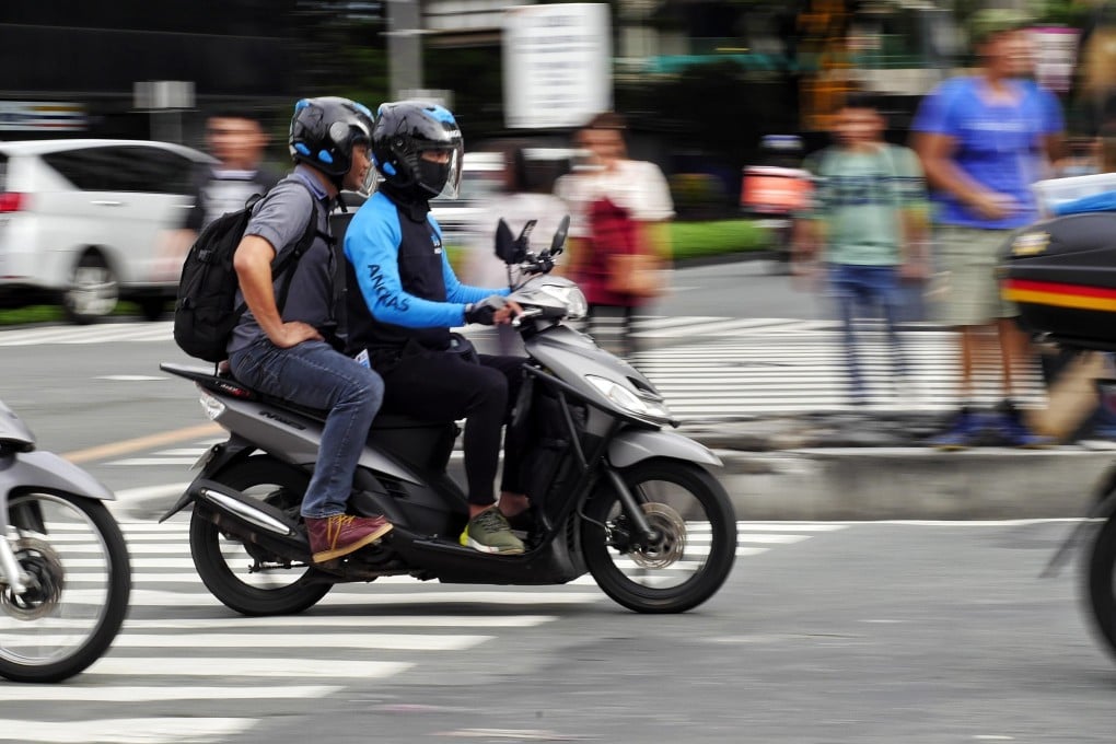 Angkas makes use of motorbikes to get its passengers through Manila’s notorious traffic gridlocks, giving it an edge over its car-based rivals. Photo: Handout