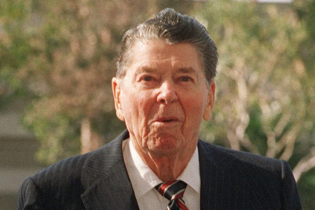 Former president Ronald Reagan. Photo: AP