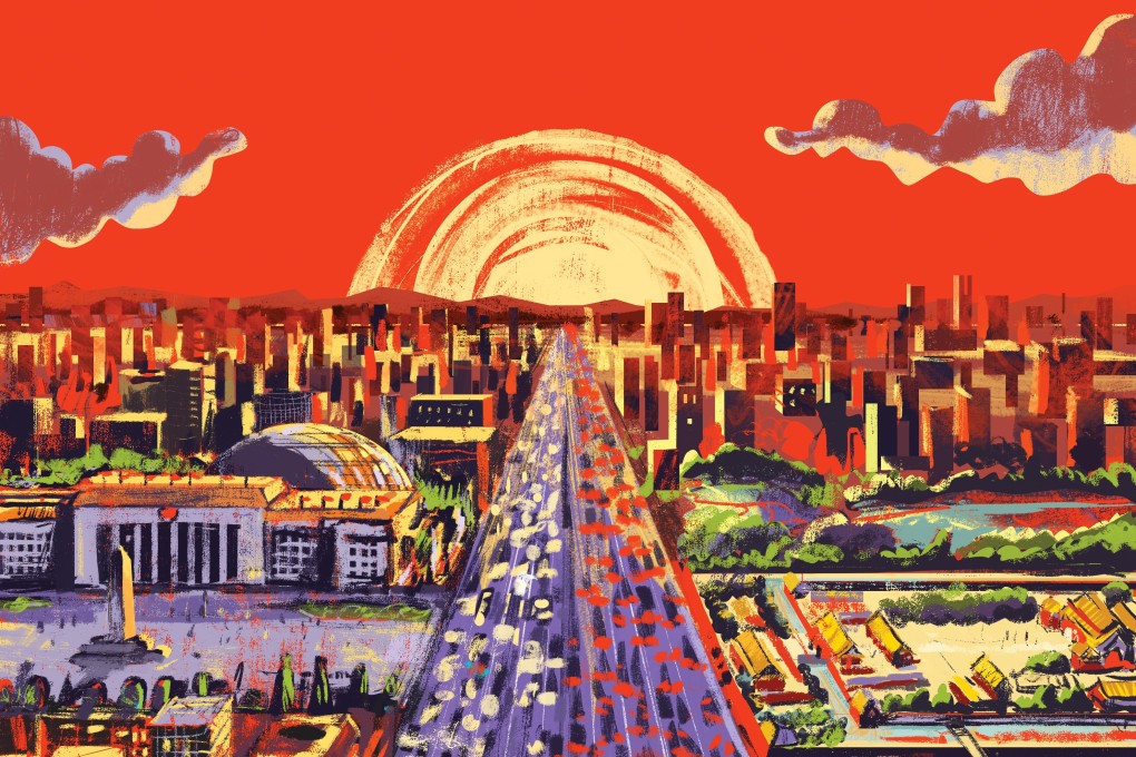 A writer’s journey along Long Peace Street, or Changan Jie, through Beijing, reveals much about the Chinese capital’s past and present. Illustration: Adolfo Arranz