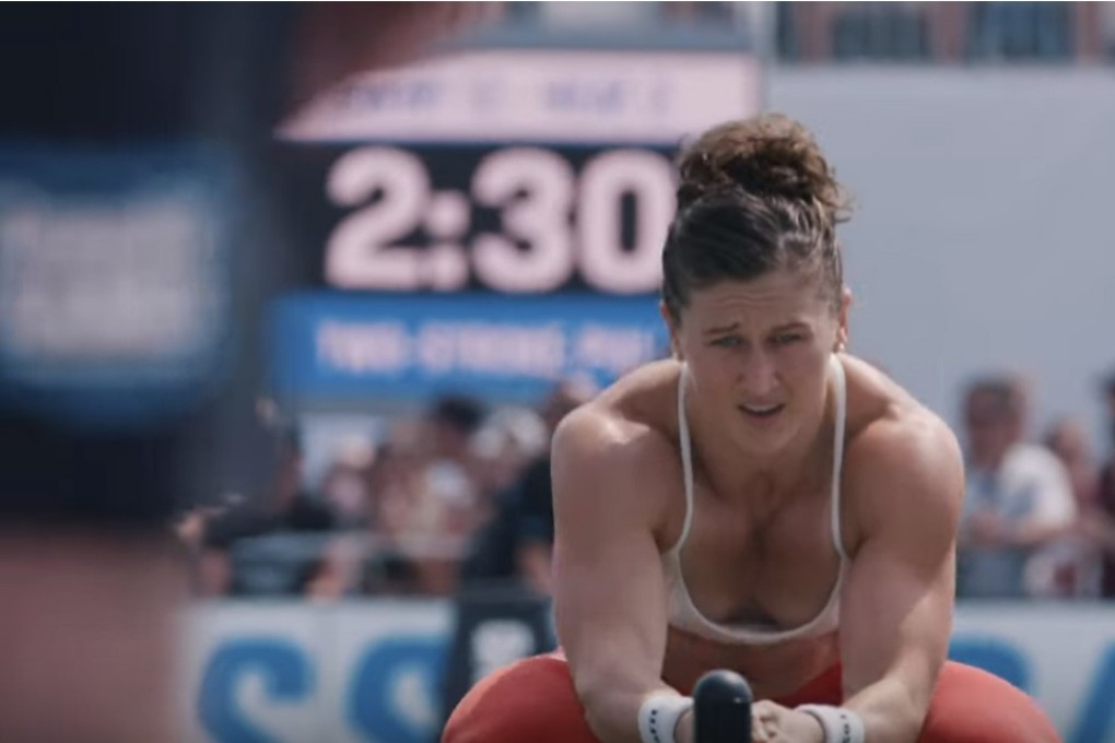 Tia-Clair Toomey, in the 2019 CrossFit Games promotional video, is in the hunt after day one. Photo: CrossFit Games