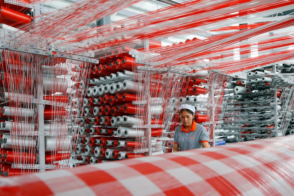 China’s purchasing managers’ index showed that manufacturing industry activity continued to contract in July. Photo: Reuters