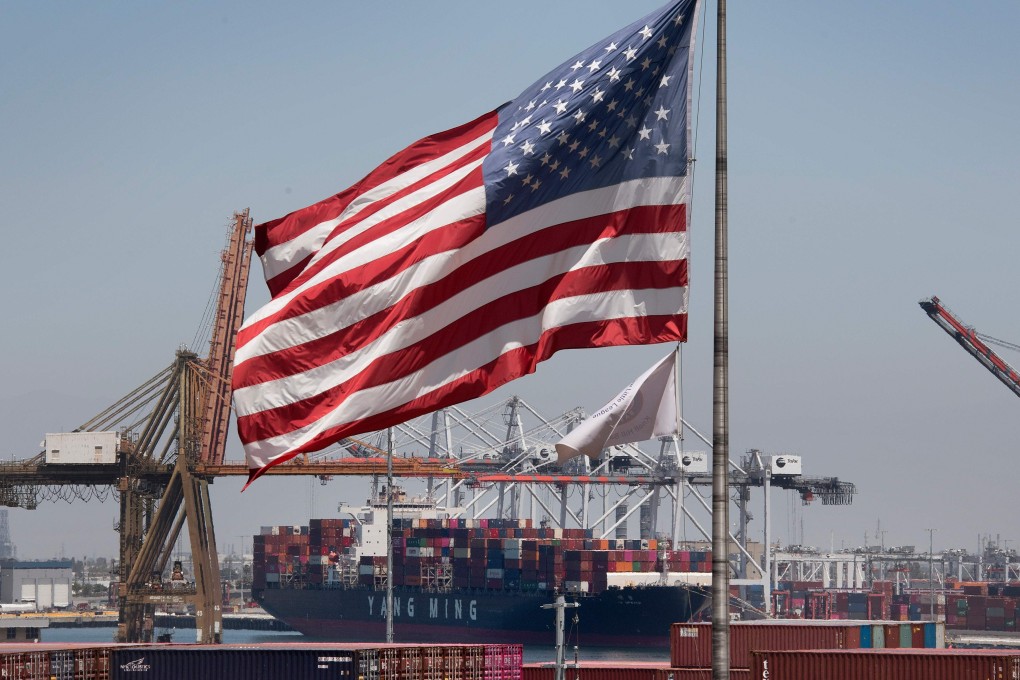 Overall in June, the US trade deficit narrowed by just 0.3 per cent to US$55.2 billion, according to the Commerce Department. Photo: AFP