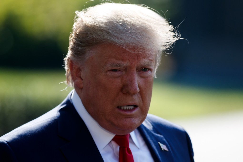 US President Donald Trump said Hong Kong had experienced “riots for a long period of time”. Photo: Xinhua