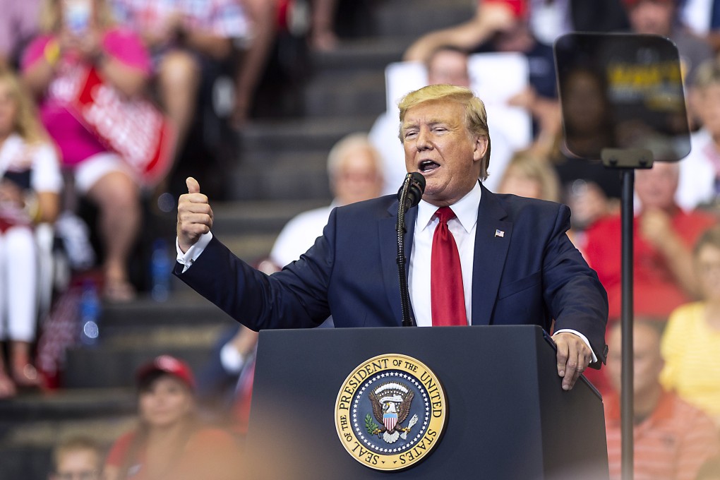 Donald Trump’s latest threat came less than 48 hours after the conclusion of a “constructive” round of talks in Shanghai. Photo: Bloomberg