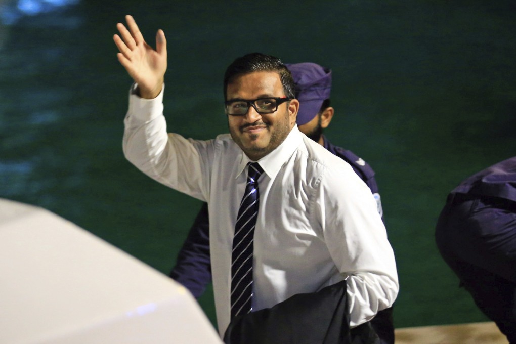 Former Maldives vice-president Ahmed Adeeb. Photo: AP
