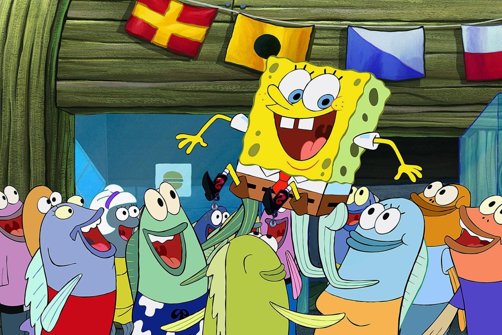 The Nike Kyrie x SpongeBob SquarePants Collection references characters from the hit Nickleodeon cartoon series. It’s one of a string of fashion collaborations. Photo: Alamy