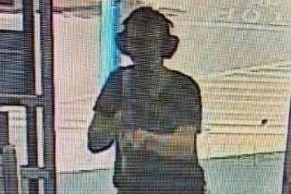 This CCTV image obtained by KTSM 9 news channel shows the gunman identified as Patrick Crusius, 21 years old, as he enters the Cielo Vista Walmart store in El Paso. Photo: AFP