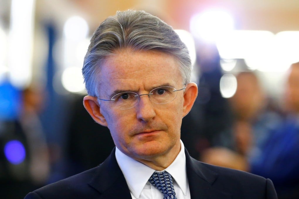 John Flint abruptly stepped down as chief executive of HSBC. Photo: Reuters