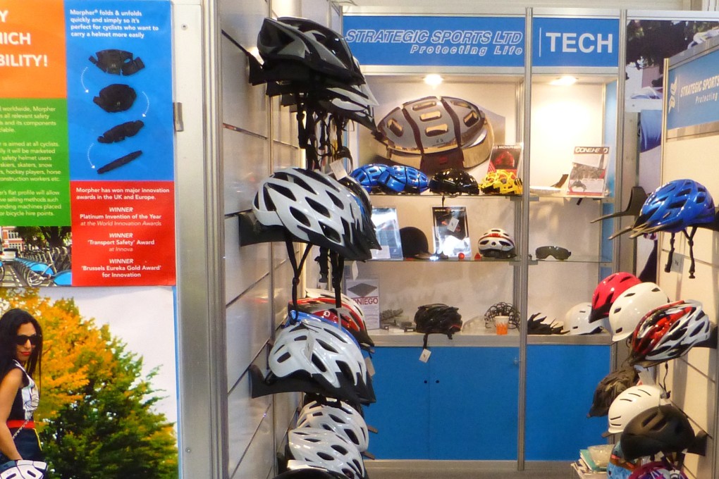 Strategic Sports, a leading bike, motorcycle and extreme sports helmet production company backed by Hong Kong investors that has been producing in Dongguan in Guangdong province since the 1990s. Photo: Handout