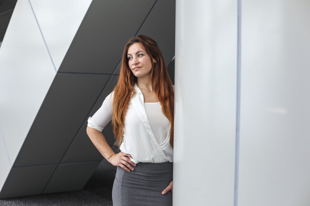 Former Ultimate Fighting Championship world champion turned ONE Championship vice-president Miesha Tate in Wan Chai. Photo: Xiaomei Chen