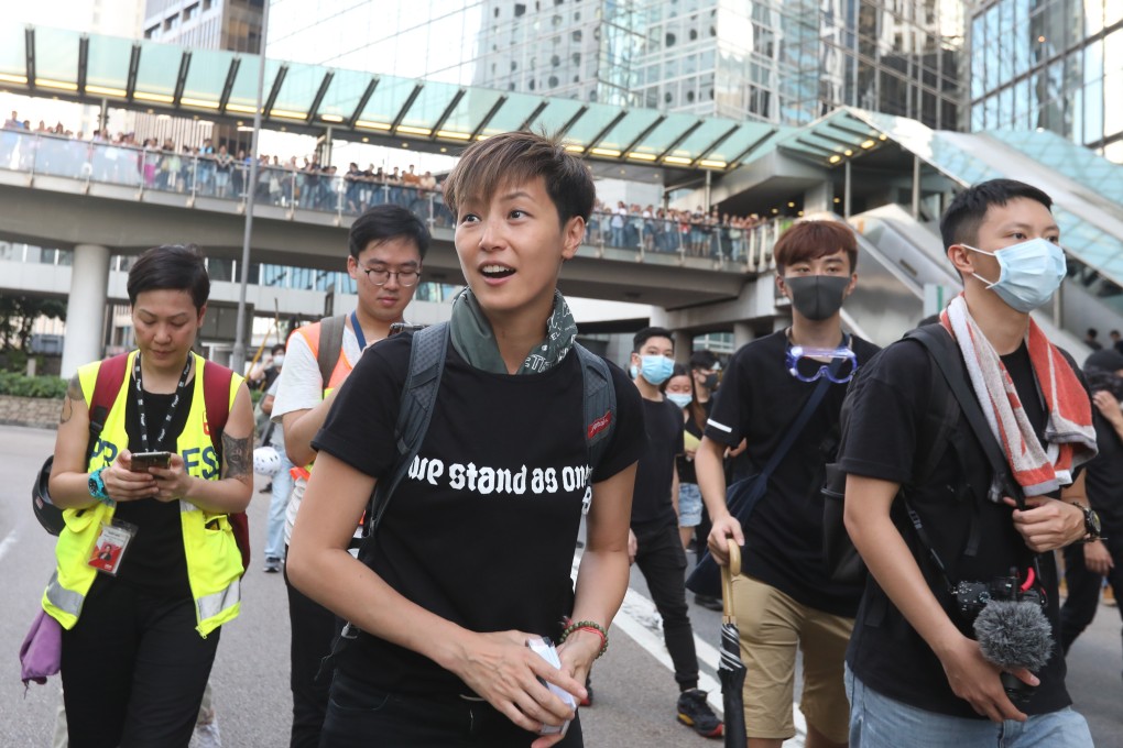 Canto-pop singer Denise Ho Wan-sze is among those targeted by the members of secretive Chinese nationalist group Diba for their support of Hong Kong’s anti-government protests. Photo: Nora Tam