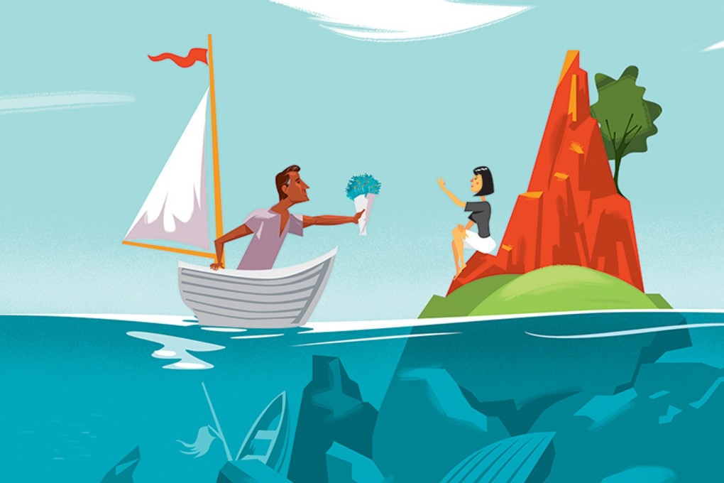 Everyone has a past, but how it defines you and your future relationships is up to you. A good way of growing as a couple is to open up about your past and what you learned from it. Illustration: SCMP