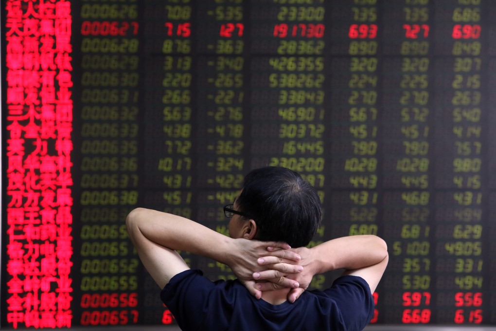 The Shanghai Composite Index fell 0.7 per cent to 2,774.75 on Friday, bringing its losses for the week to 3.3 per cent. Photo: Simon Song