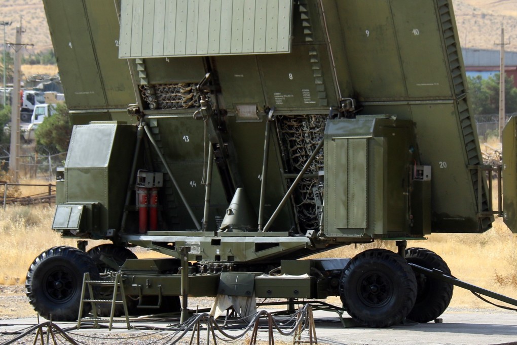 Iran’s new missile defence system ‘Falagh’. Photo: AFP