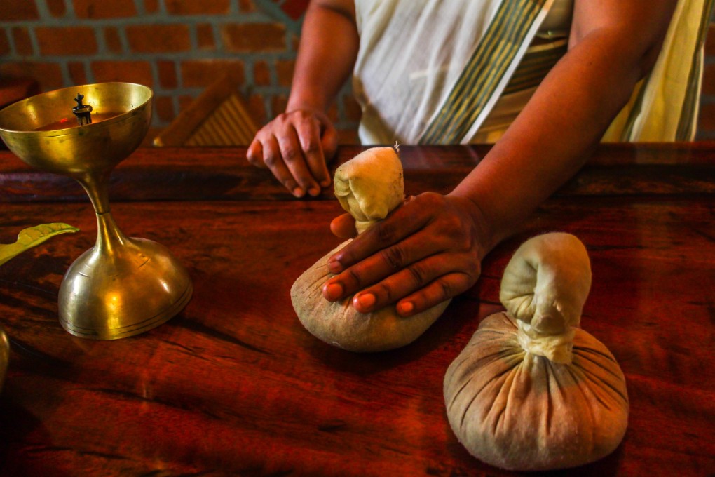 The Ayurvedic treatment package at Kairali in Kerala, India includes massages, yoga, vegetarian meals and meditation. Photo: Rathina Sankari